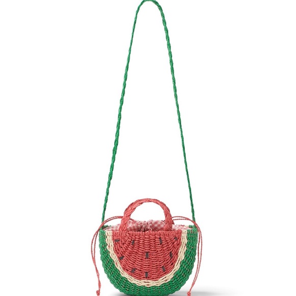 Zara Other - Zara kids raffia watermelon crossbody bag